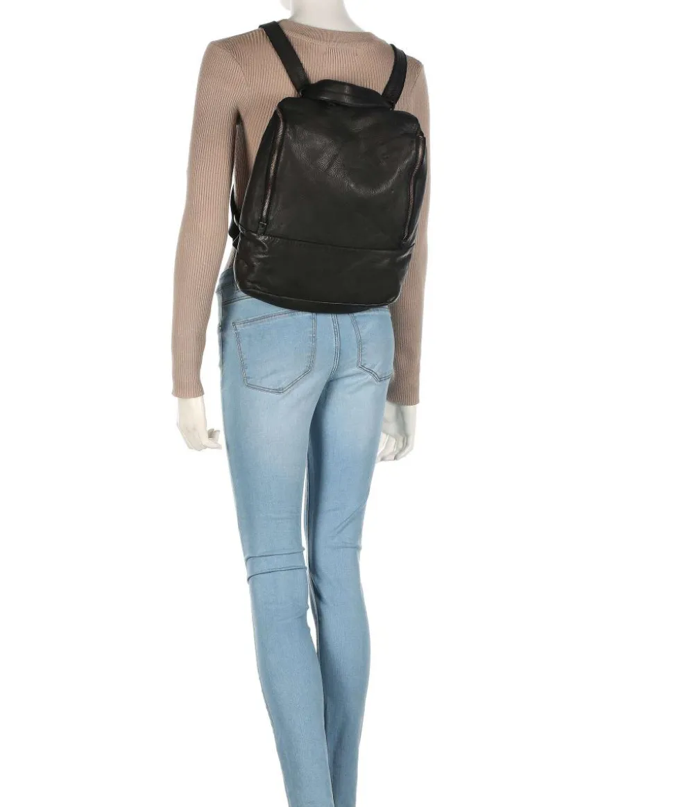 Submarine Rucksack 13″ genarbtes Rindsleder schwarz