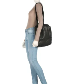 Submarine Rucksack 13″ genarbtes Rindsleder schwarz