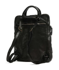 Submarine Rucksack 13″ genarbtes Rindsleder schwarz