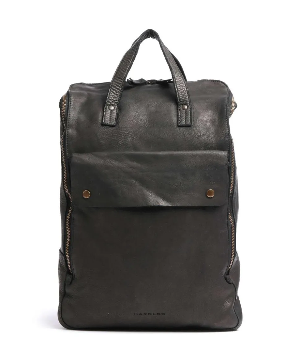 Submarine Rucksack 13″ Rindsleder schwarz