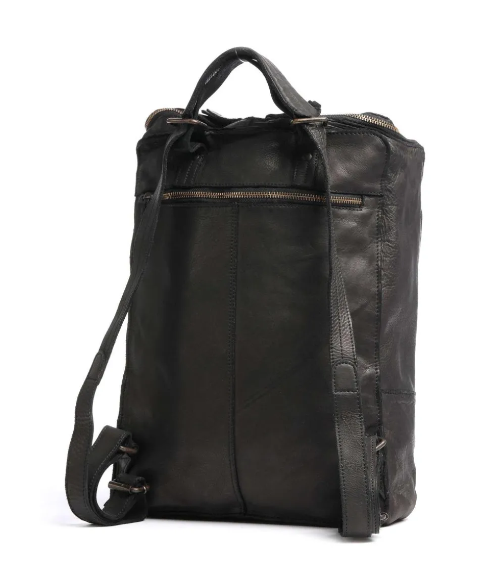 Submarine Rucksack 13″ Rindsleder schwarz