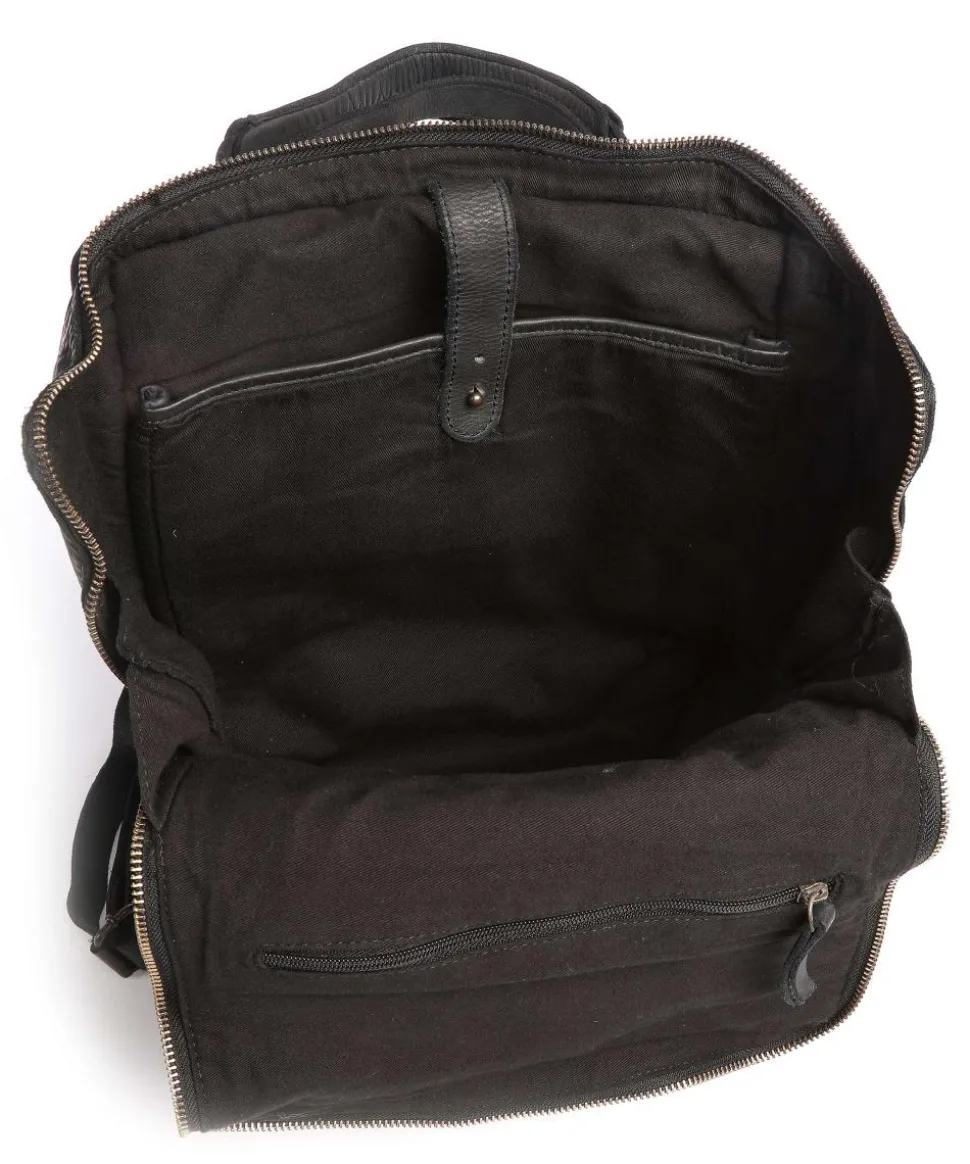 Submarine Rucksack 13″ Rindsleder schwarz