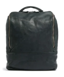 Submarine Rucksack fein genarbtes Rindsleder dunkelgrün