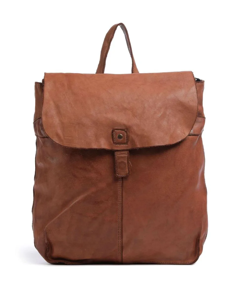 Submarine Rucksack Leder cognac