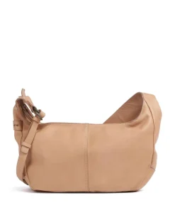 Submarine Schultertasche weiches Rindsleder hellbraun