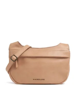 Submarine Schultertasche weiches Rindsleder hellbraun