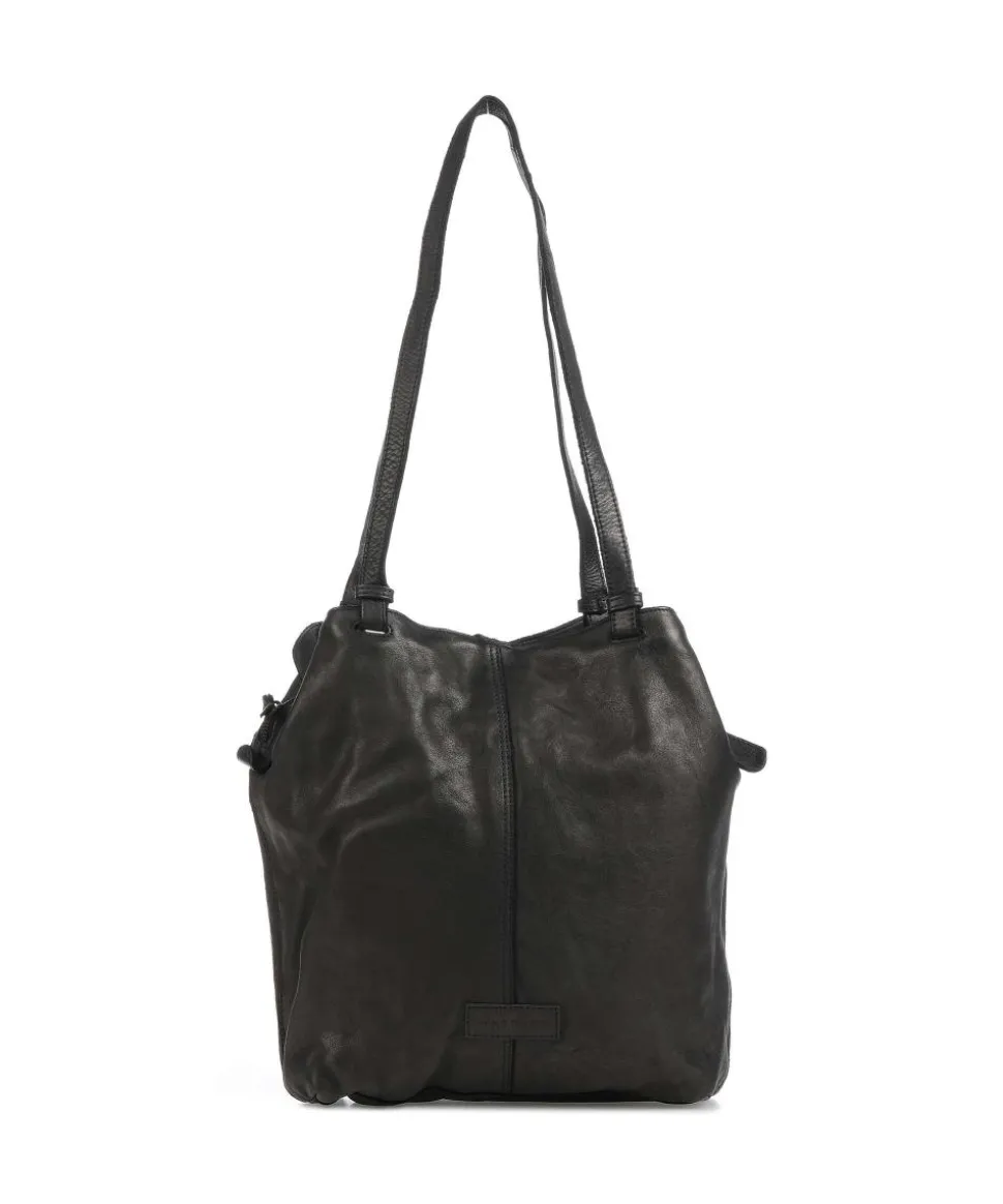 Submarine Shopper fein genarbtes Rindsleder schwarz