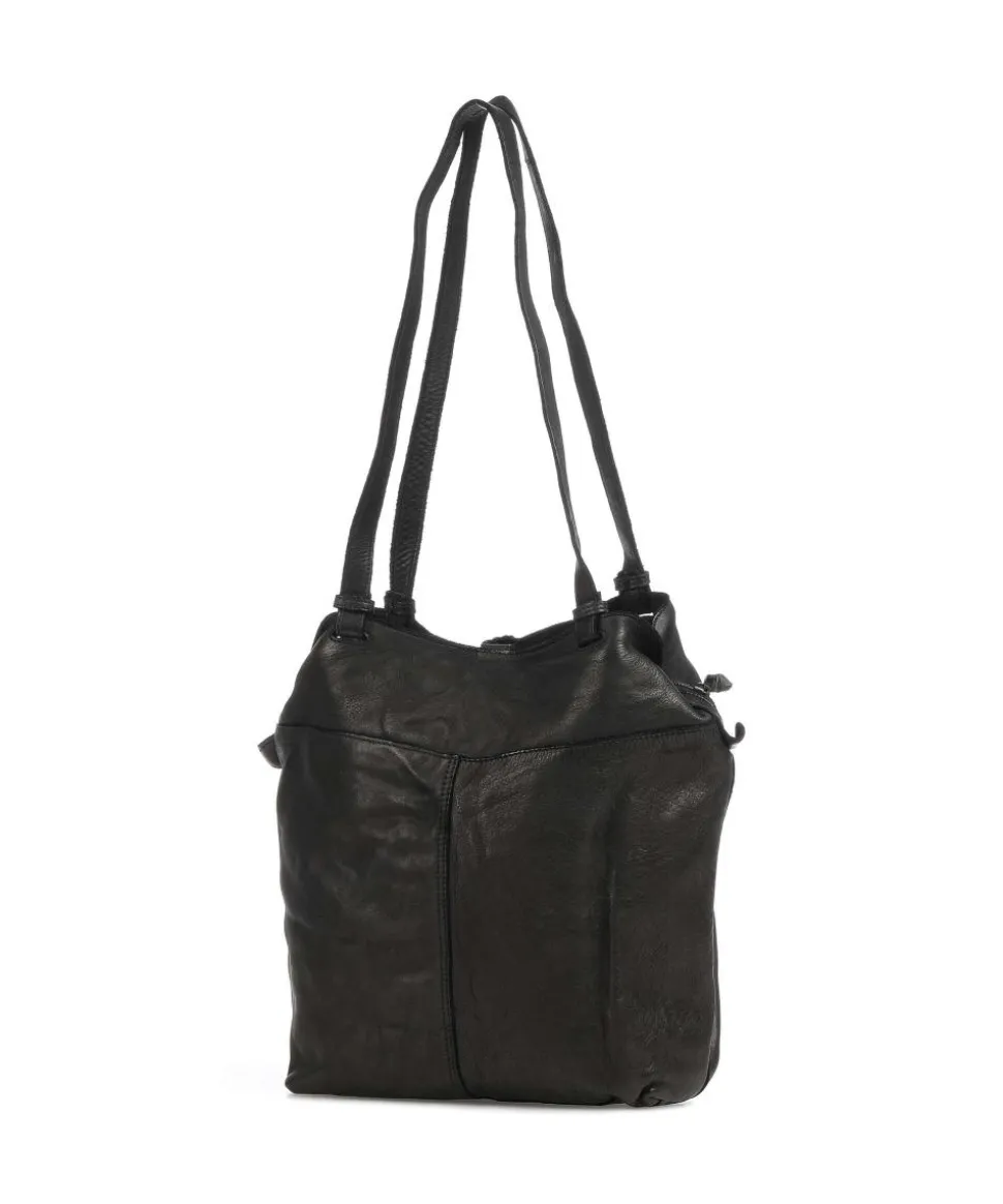 Submarine Shopper fein genarbtes Rindsleder schwarz