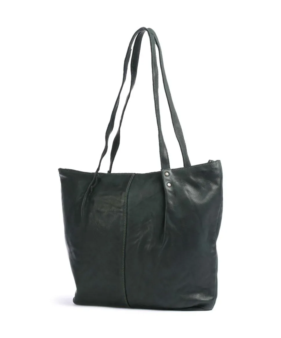 Submarine Shopper weiches Rindsleder dunkelgrün