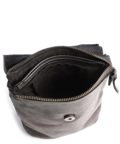 Submarine Umhängetasche Rindsleder schwarz