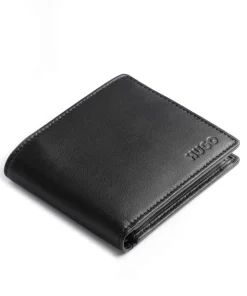 Subway Geldbörse Schafsleder schwarz