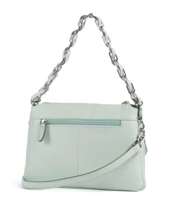 Sugar Pop Schultertasche genarbtes Rindsleder mintgrün