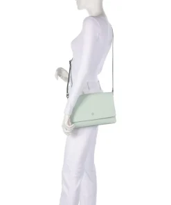 Sugar Pop Schultertasche genarbtes Rindsleder mintgrün