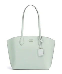 Suite Shopper genarbtes Rindsleder mintgrün