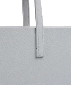 Sukicon Shopper Lederimitat hellgrau