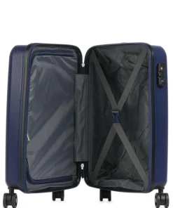 Summer Hit 4-Rollen Trolley navy 55 cm