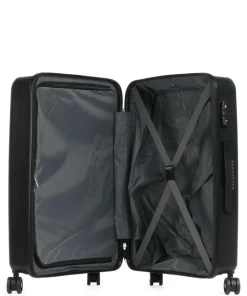 Summer Hit 4-Rollen Trolley schwarz 66 cm