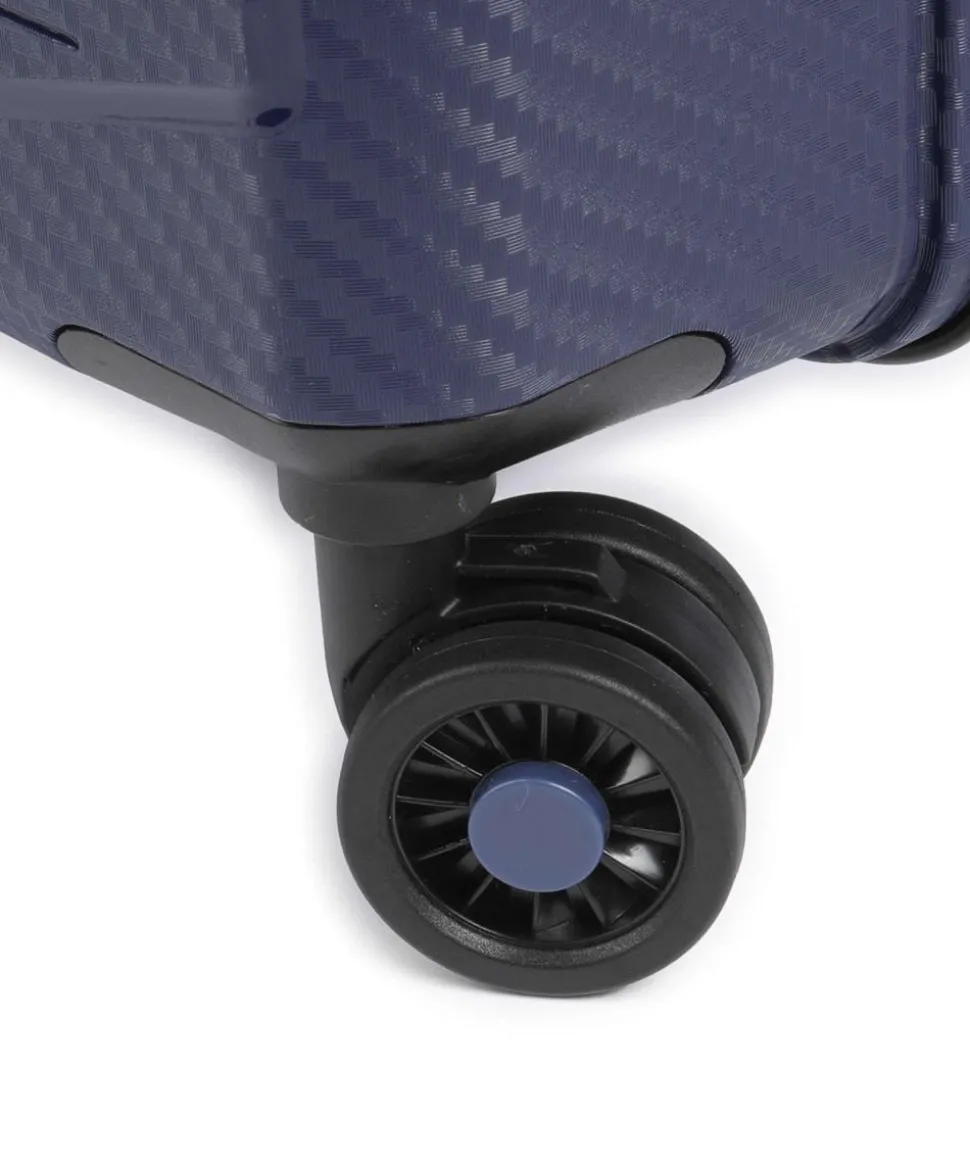 Summer Hit 4-Rollen Trolley navy 66 cm