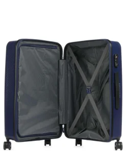 Summer Hit 4-Rollen Trolley navy 66 cm