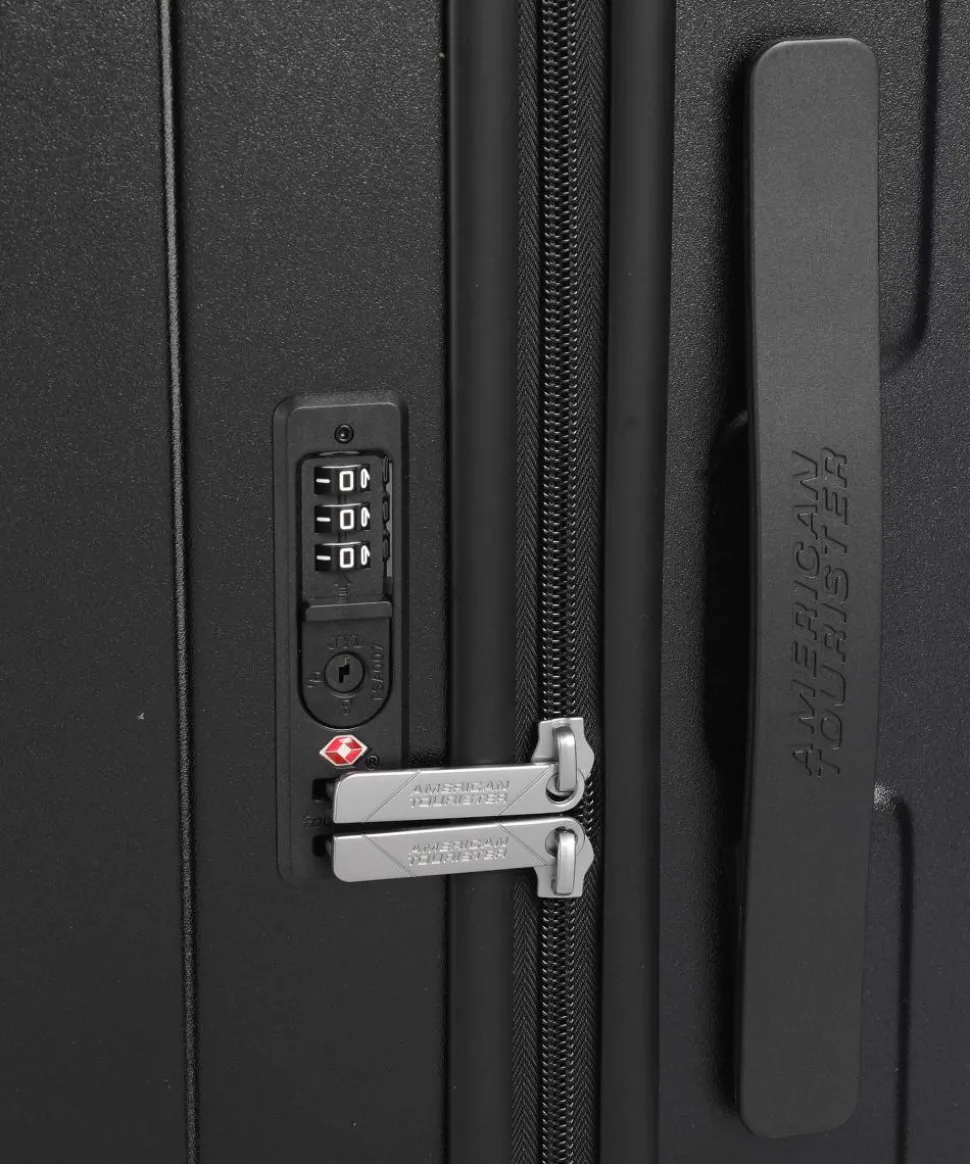 Sunset Hills 4-Rollen Trolley Set schwarz 3-tlg.