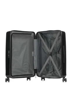 Sunset Hills 4-Rollen Trolley Set schwarz 3-tlg.