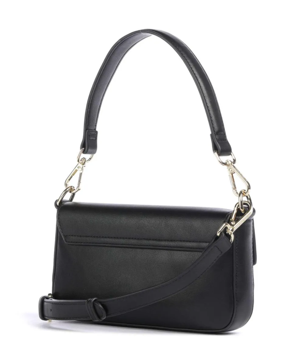 Sunshine Re Schultertasche Lederimitat schwarz