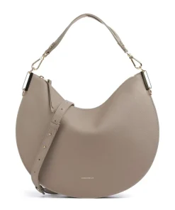 Sunup Beuteltasche genarbtes Rindsleder taupe