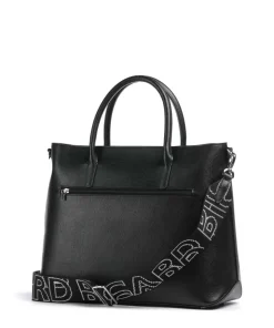 Super Star Handtasche Saffiano-Rindsleder schwarz