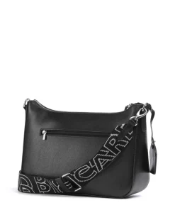 Super Star Umhängetasche Saffiano-Rindsleder schwarz