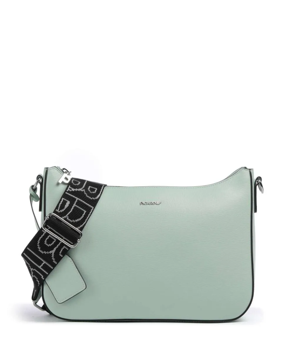 Super Star Umhängetasche Saffiano-Rindsleder mintgrün