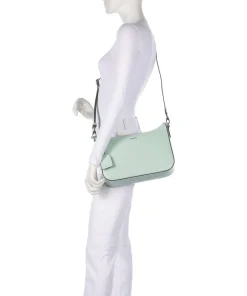 Super Star Umhängetasche Saffiano-Rindsleder mintgrün