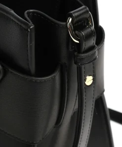 Susie Handtasche Lederimitat schwarz