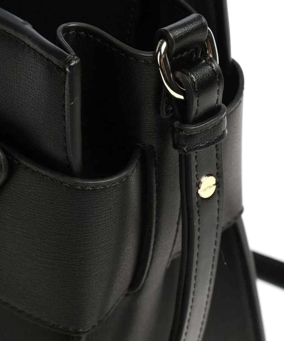 Susie Handtasche Lederimitat schwarz