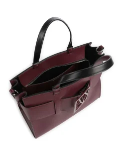 Susie Handtasche Lederimitat wein