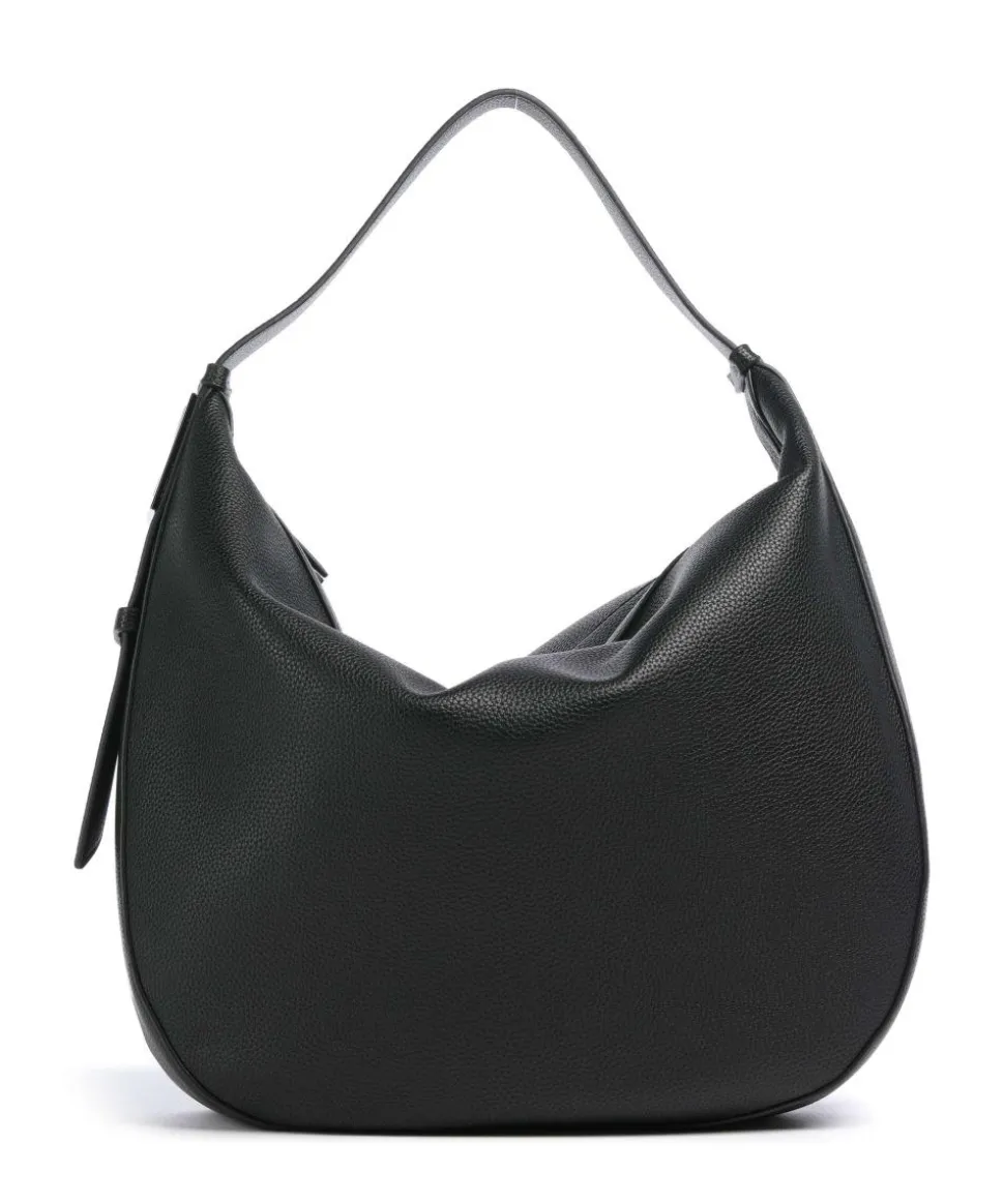 Susie L Beuteltasche Lederimitat schwarz