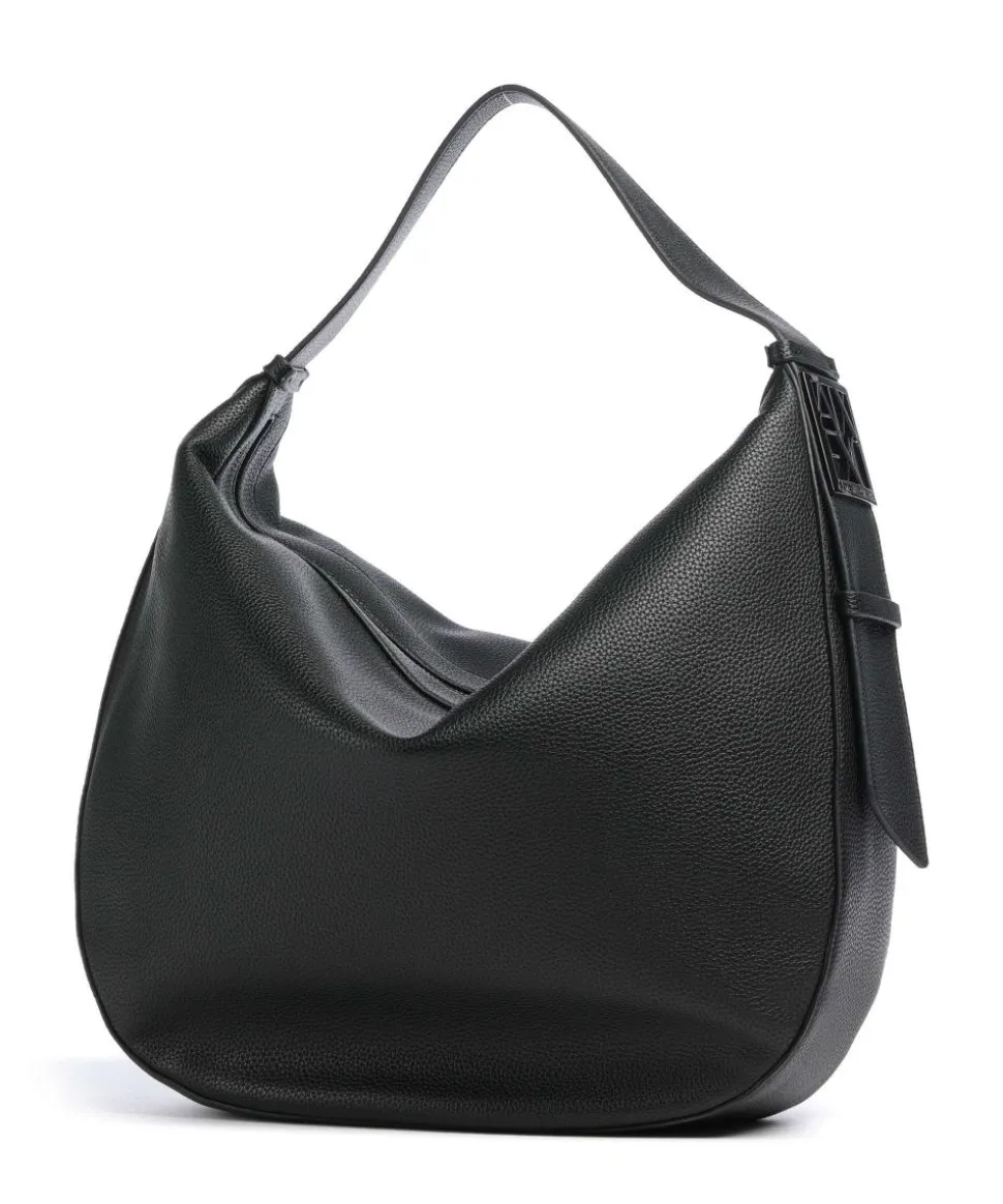 Susie L Beuteltasche Lederimitat schwarz