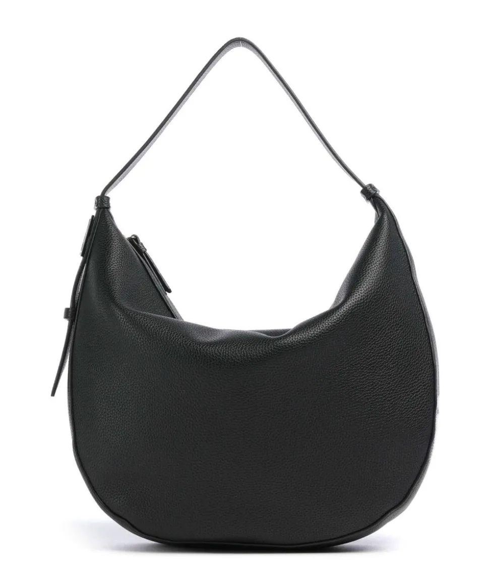 Susie M Beuteltasche Lederimitat schwarz