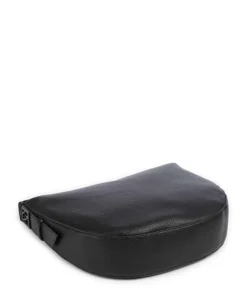 Susie M Beuteltasche Lederimitat schwarz