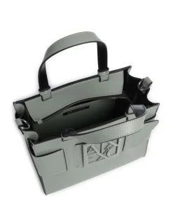 Susie M Handtasche Lederimitat grünblau