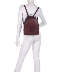 Susie Rucksack Lederimitat wein