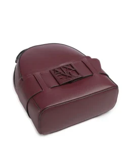 Susie Rucksack Lederimitat wein