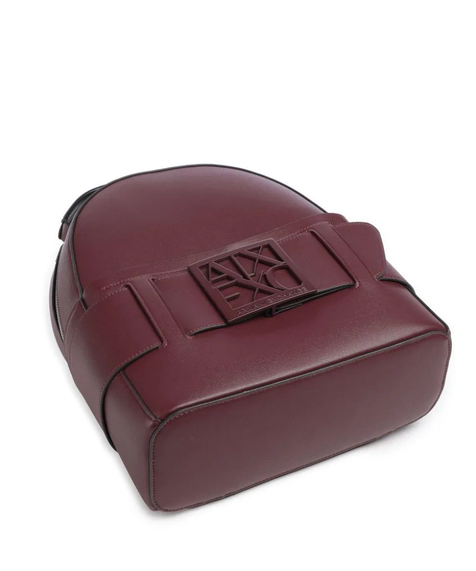 Susie Rucksack Lederimitat wein