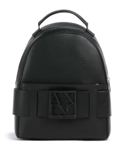 Susie Rucksack Lederimitat schwarz
