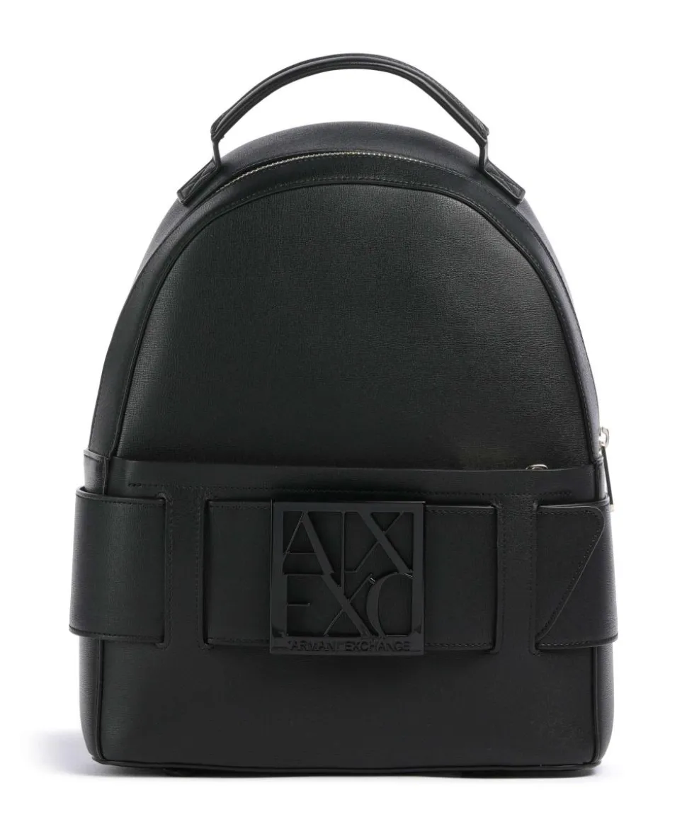 Susie Rucksack Lederimitat schwarz