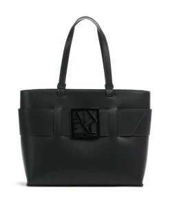 Susie S Shopper Lederimitat schwarz