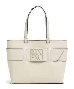 Susie S Shopper Lederimitat elfenbein