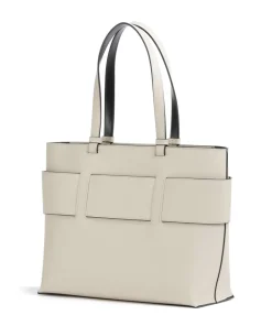 Susie S Shopper Lederimitat elfenbein