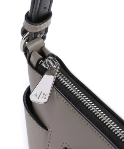 Susie Schultertasche Lederimitat taupe