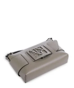 Susie Schultertasche Lederimitat taupe