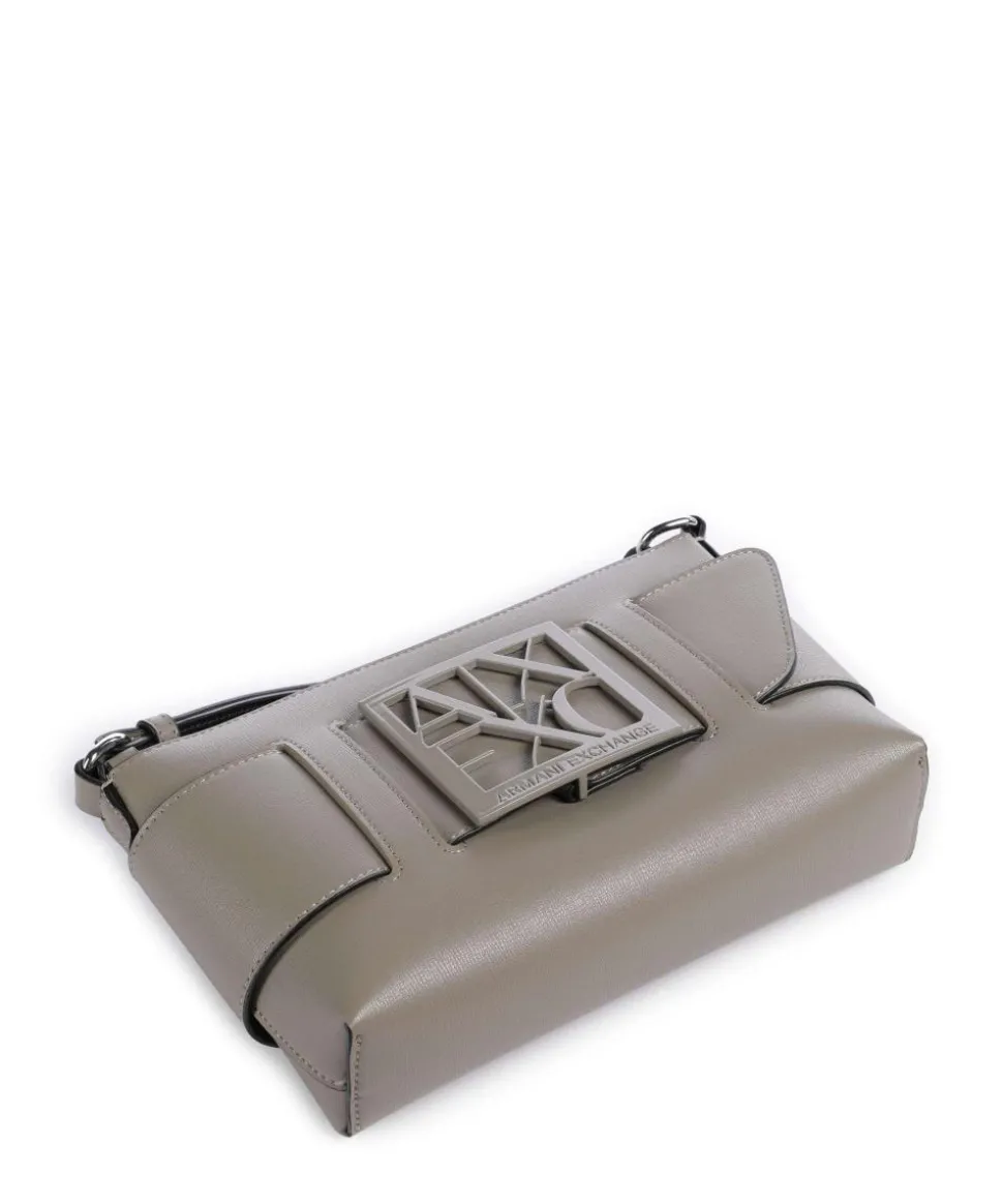 Susie Schultertasche Lederimitat taupe